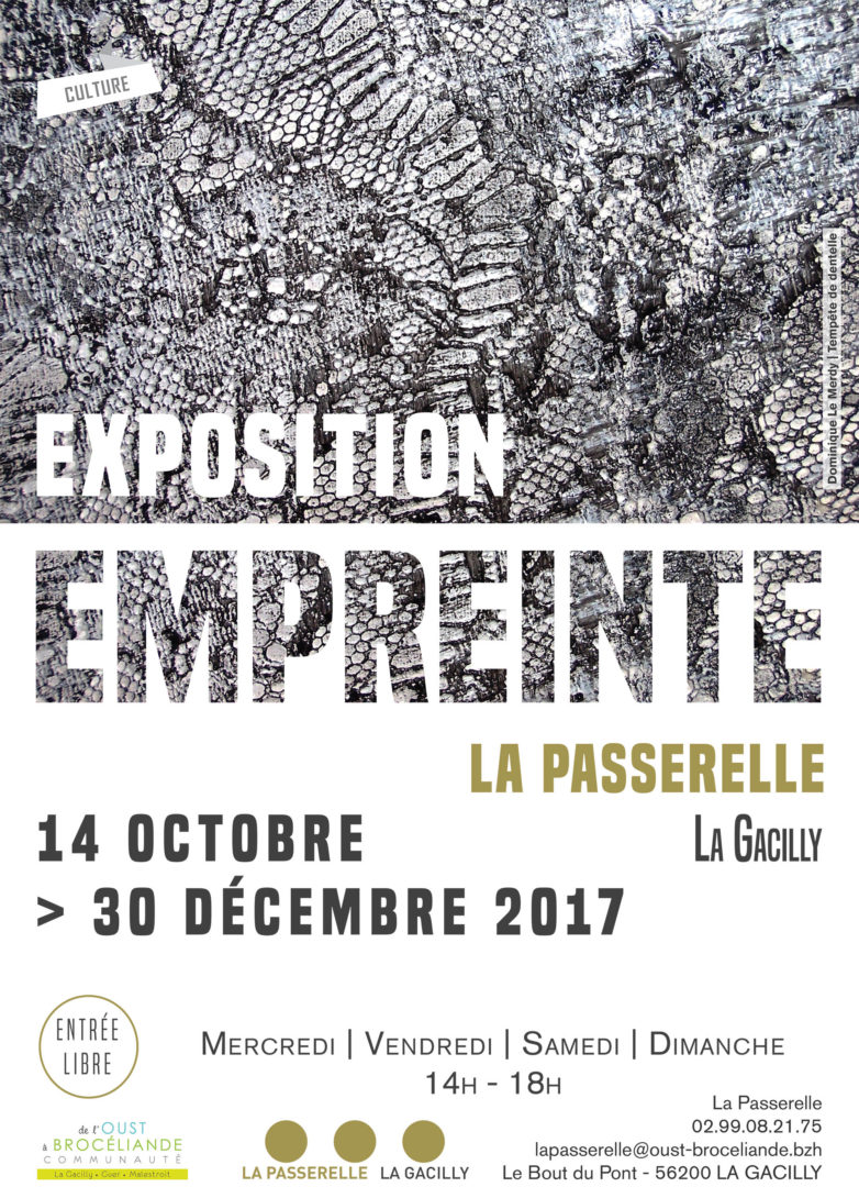 Exposition "Empreinte" à la Passerelle, Centre Culturel de La Gacilly
