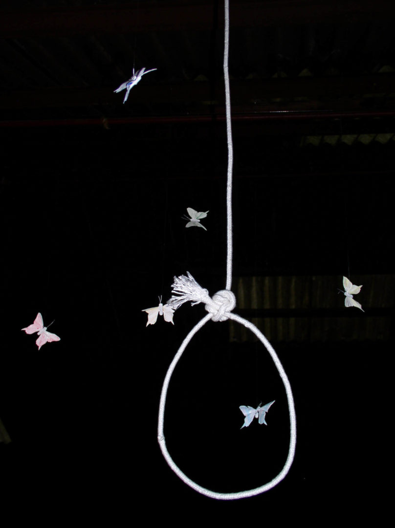 Installation lors de l'exposition « Spring Show » du collectif Area 10 à Londres en 2005